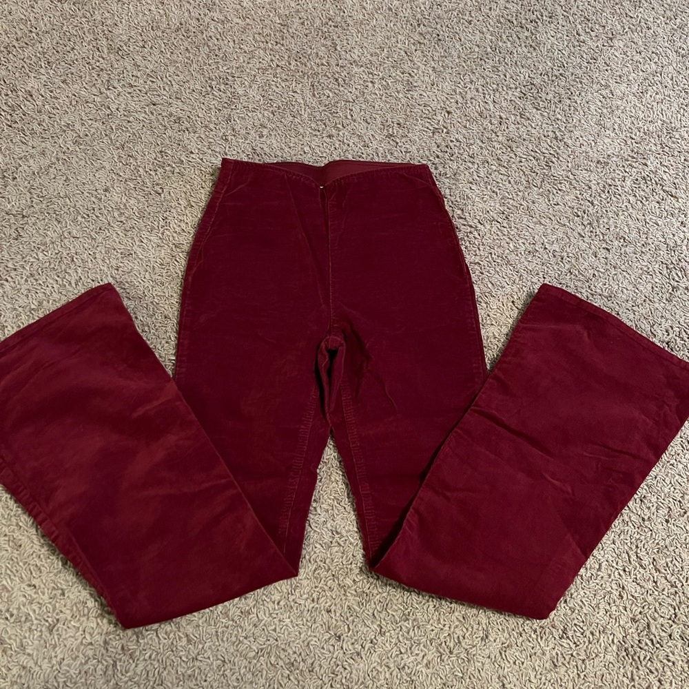 Corduroy bell bottom pants